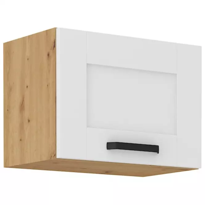 Kuchyňská skříňka LUNA bílá mat/artisan 50gu-36 1f