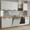 Kuchyňská skříňka LUNA bílá mat/artisan 50gu-36 1f,5