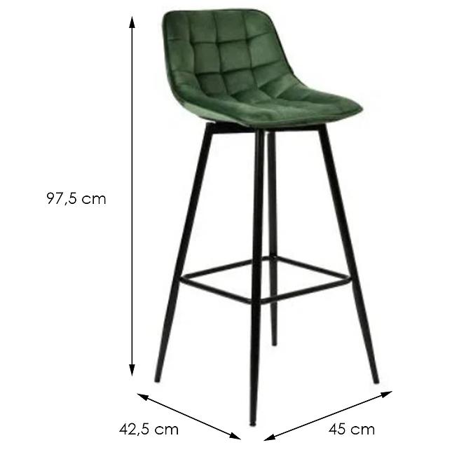 Barová židle DM509 green   