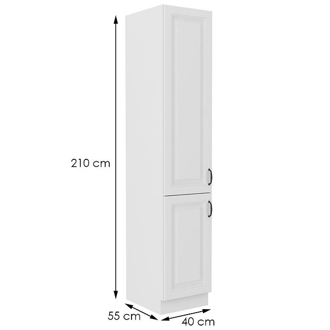 Kuchyňská skříňka STILO bílá mat/bílá 40dk-210 2f