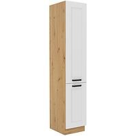 Kuchyňská skříňka LUNA bílá mat/artisan 40dk-210 2f