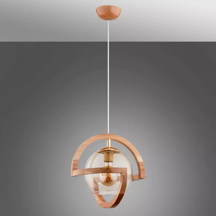 Svítidlo Cabrio Wood  1 PŁ 60907 LW1
