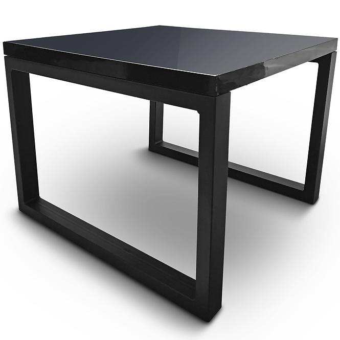 Konferenční stolek Moarti černý lesk