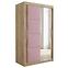 Skříň Tapi 120 Dub Sonoma/Růžový