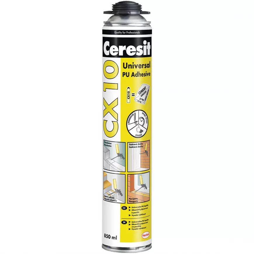 Lepidlo polyuretanové Ceresit CX 10 850 ml