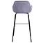 Barová Židle 2-170a Grey Velvet Lf-260-39,6