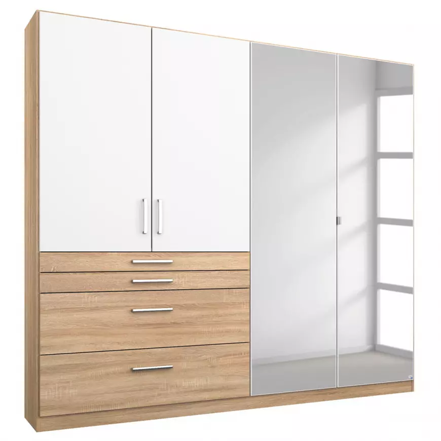Skříň Harburg Bílý/Wotan