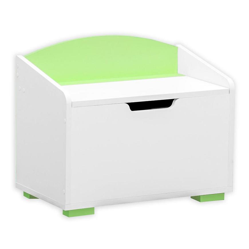 Skříňka BB07 bílá+zelená