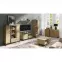 TV Stolek Francis 6  Eiche Artisan/Černá,4