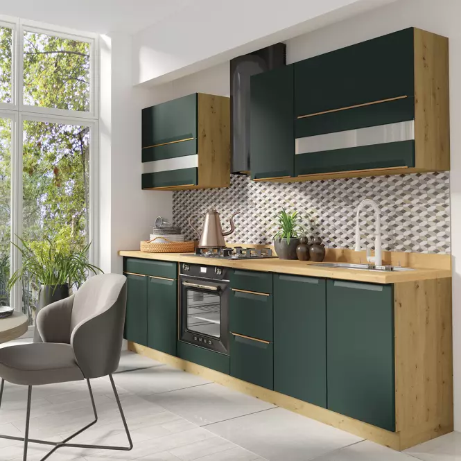 Kuchyňská Skříňka Glamour 16d Uni Green Cargo,5