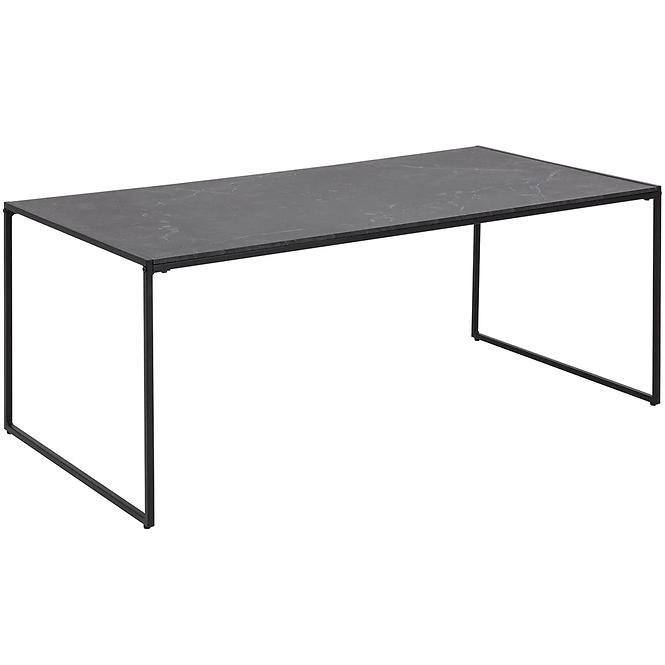 Konferenční stolek Infinity 120x60x48 cm černý mramor 647173