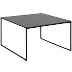 Konferenční stolek Infinity 80x80x48 cm černý mramor 647176