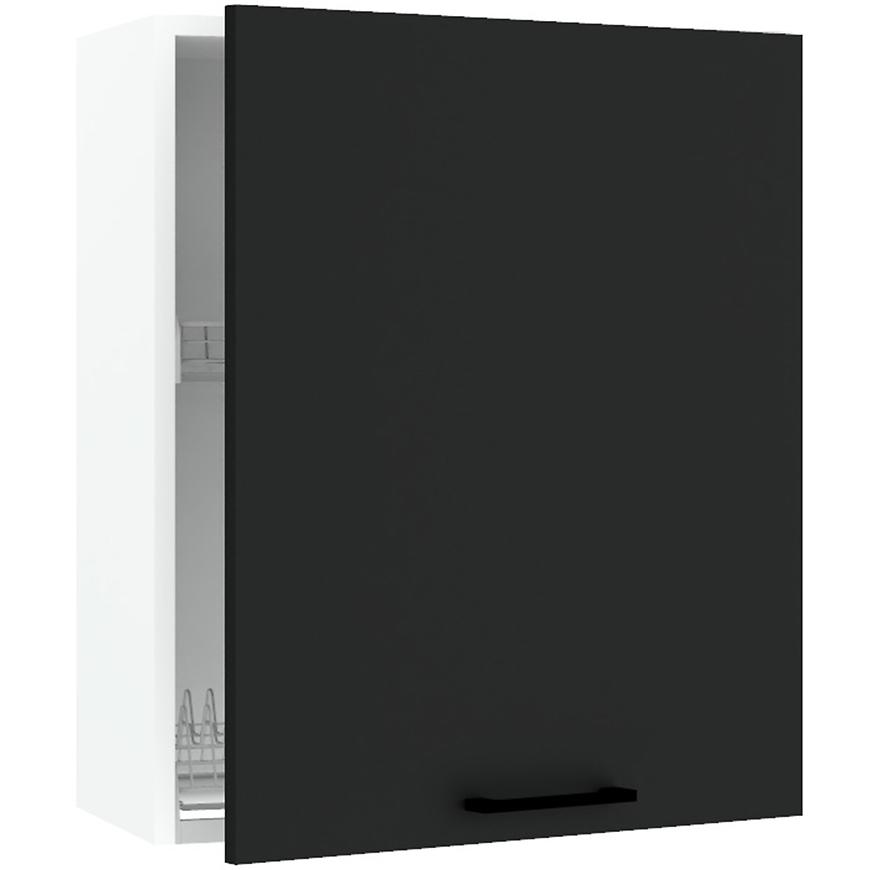 Kuchyňská skříňka Max W60su Alu černá