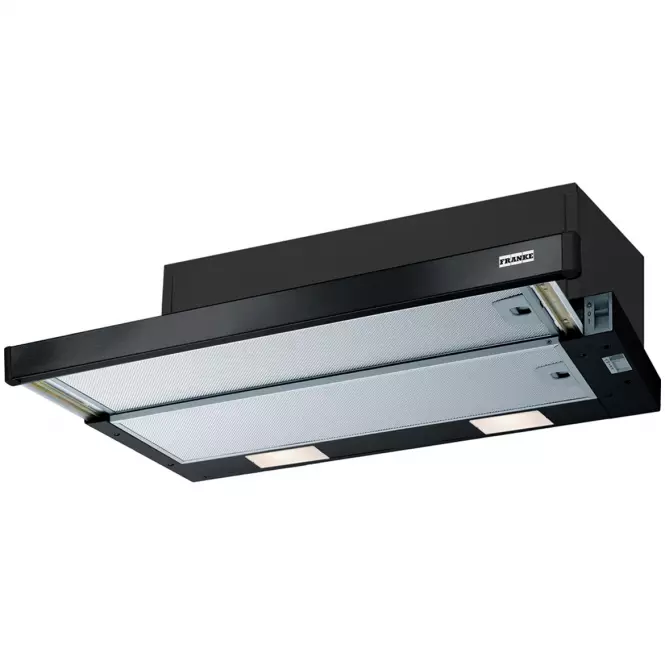 Kuchyňská skříňka Max W60/68 Slim Pl s černou kapucí černá,3