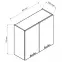 Kuchyňská skříňka Max W80su Alu bílý,2