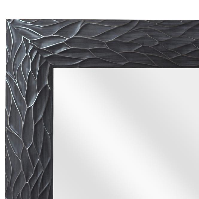 Nástěnné zrcadlo Tessa 40x120 cm, tmavě šedé