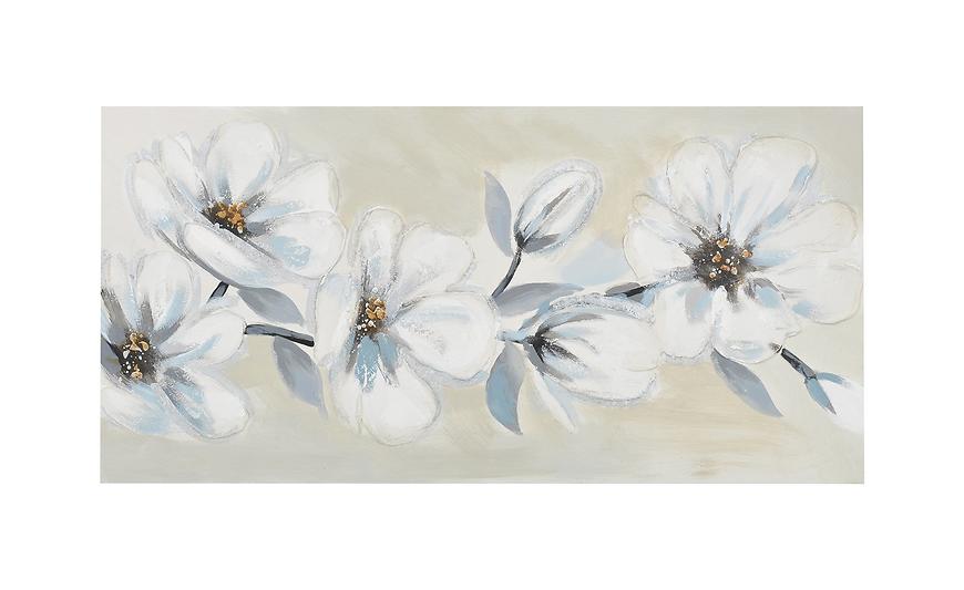 Obraz Šedá magnólie 120x60 cm