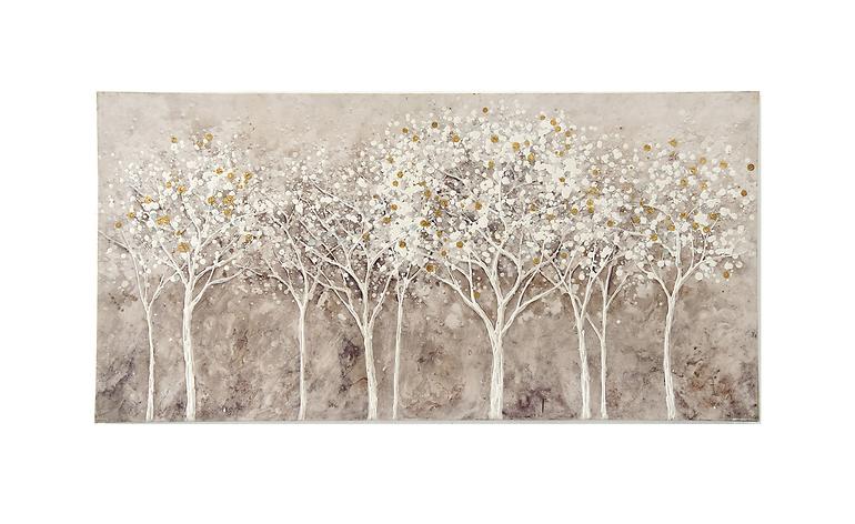 Obraz Bílé stromy 140x70 cm