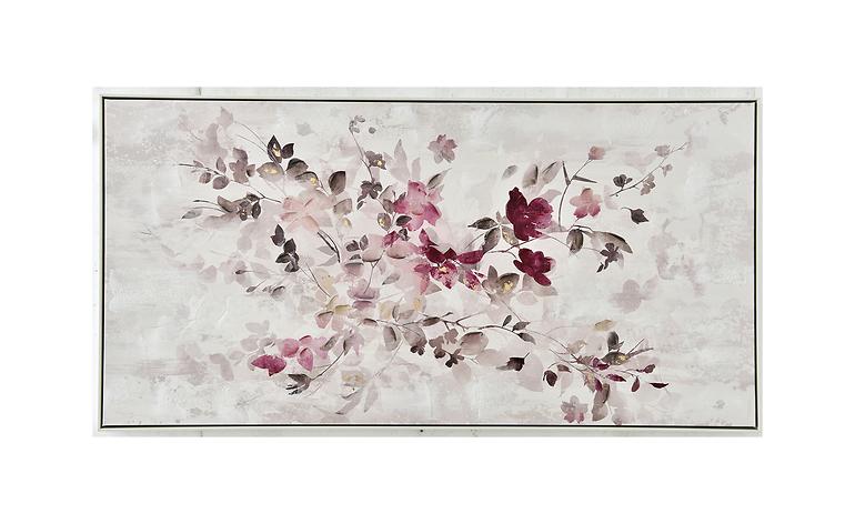 Obraz na plátně Flower Art 72,5x142,5 cm