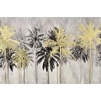 Obraz Zlatá palma 60x120 cm