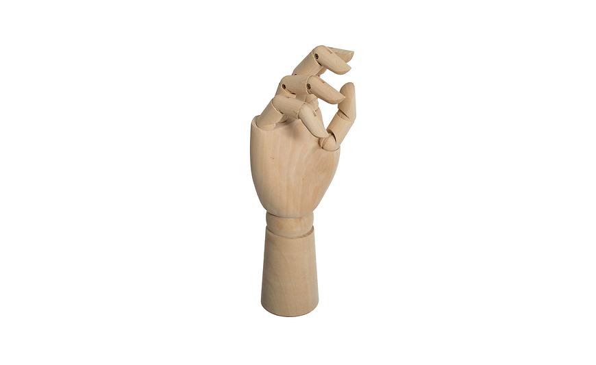 Dekorace Dřevěný model ruky