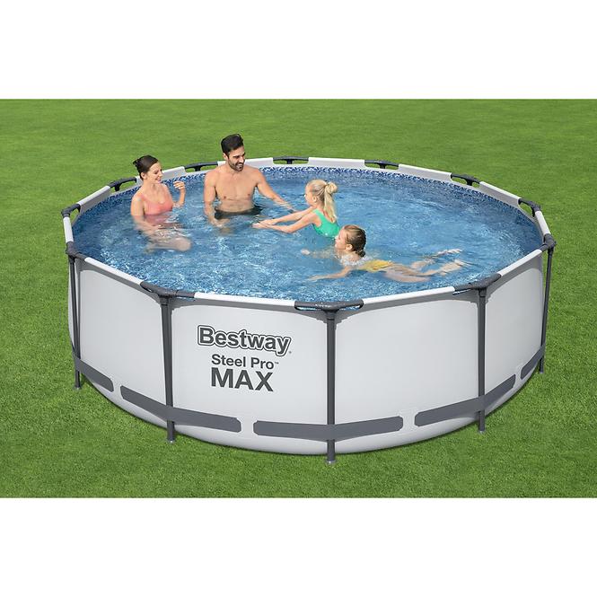 Bazén STEEL PRO MAX 3.66 x 1.00 m s filtrací, 56418