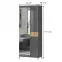 Skříň 2D Onyx zrcadlo V2 pacific walnut/beige,2