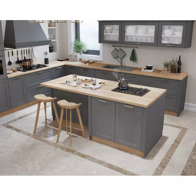 Kuchyňská Skříňka Tara V7-80-2k/4 graphite mat,3