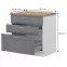Kuchyňská Skříňka Tara R-80-3mbox/4 3s graphite mat,2