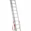 Hliníkový žebřík 3 x 11 příček, do 150 kg,4