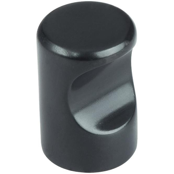 Nábytková knopka Venlo O15x22 mm černá barva