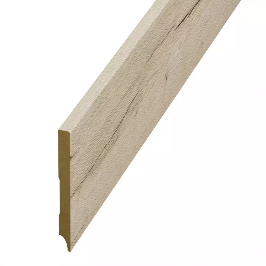 Podlahová lišta Prestige MDF 2400x78x14mm Dub Cresto WR 57516