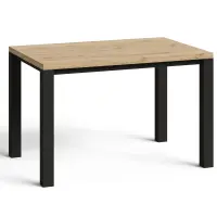 Stůl Oskar D120 artisan/černá