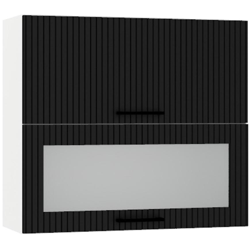Kuchyňská skříňka Kate w80grf/2 sd černý puntík