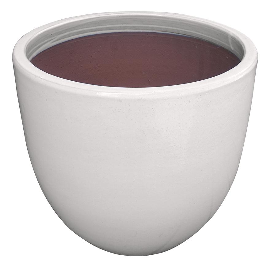 Květináč IP16-2037 Ceramic White 21/21/20