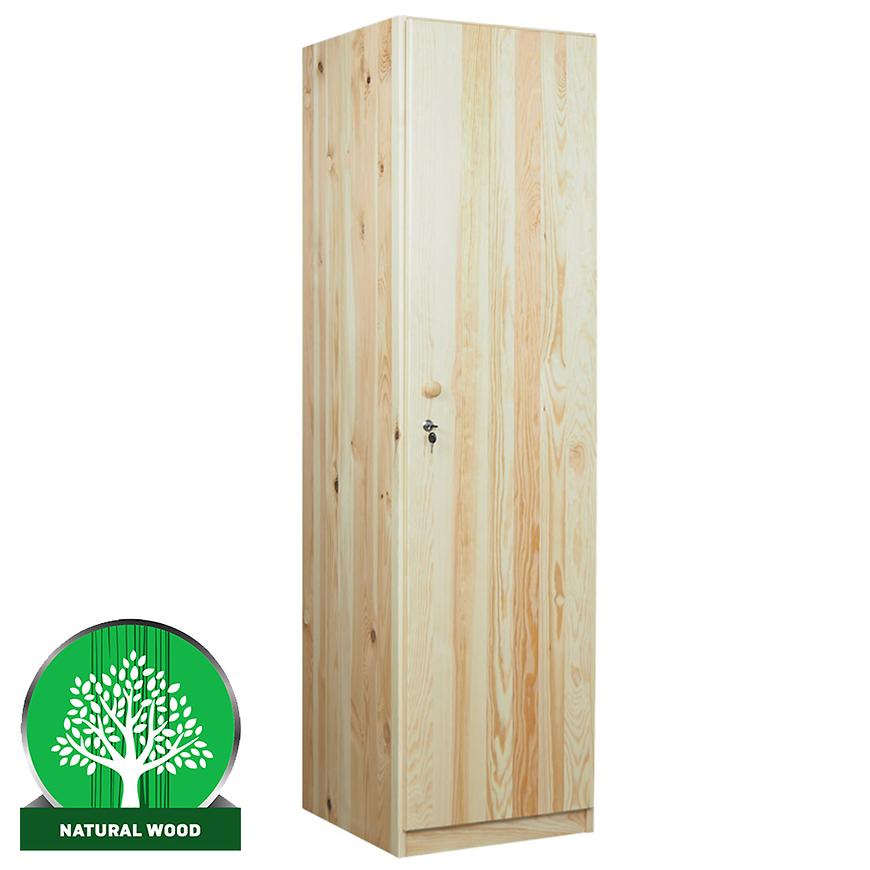 Dřevěné šatní skříně