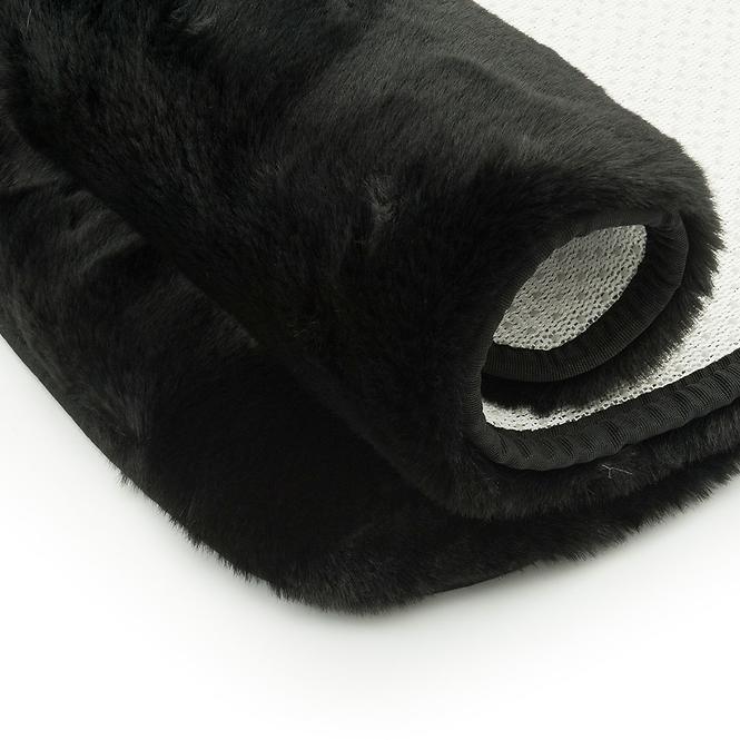 Koberec Bellarosa Rabbit Fur 0,8/1,5 503359 černý                        