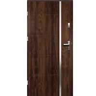 Vchodové dveře Iris P55 90L ořech