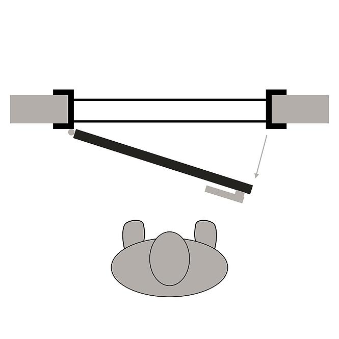 Vchodové dveře Neptun P55 90L dub sonoma černá inox/grafitová,2