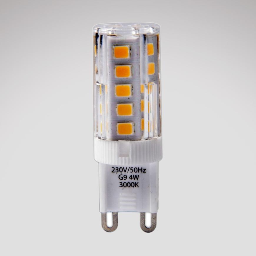 Levně LED žárovka 4W G9 3000K, 2 pack