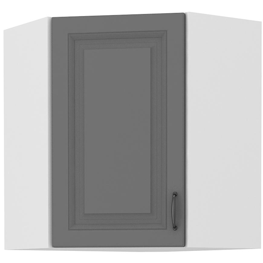 Kuchyňská Skříňka Stilo dustgrey/bílá 58X58 GN-72 1F