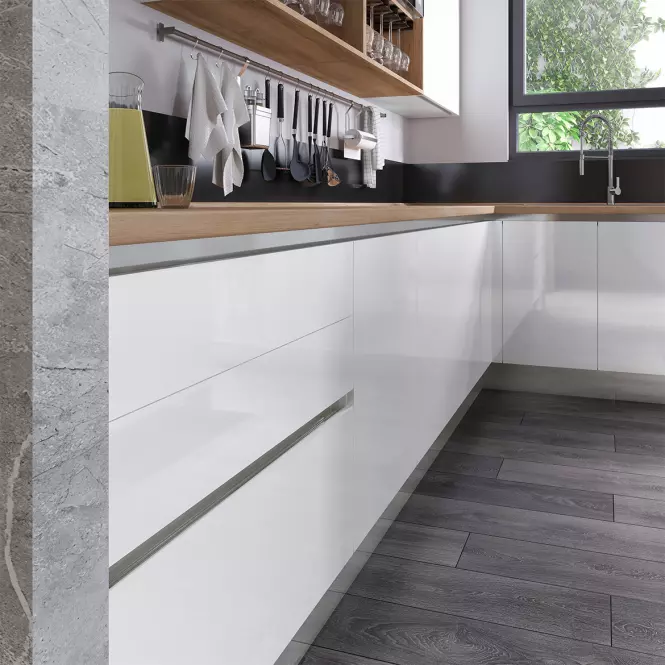 Kuchyňská skříňka Infinity K21-30-1KZ/5 Crystal White,4