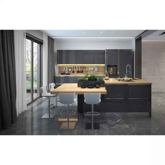 Kuchyňská skříňka Infinity K23-60-RM/5 Crystal White,9