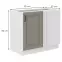 Kuchyňská Skříňka Stilo claygrey/bílá 105 ND 1F BB,2