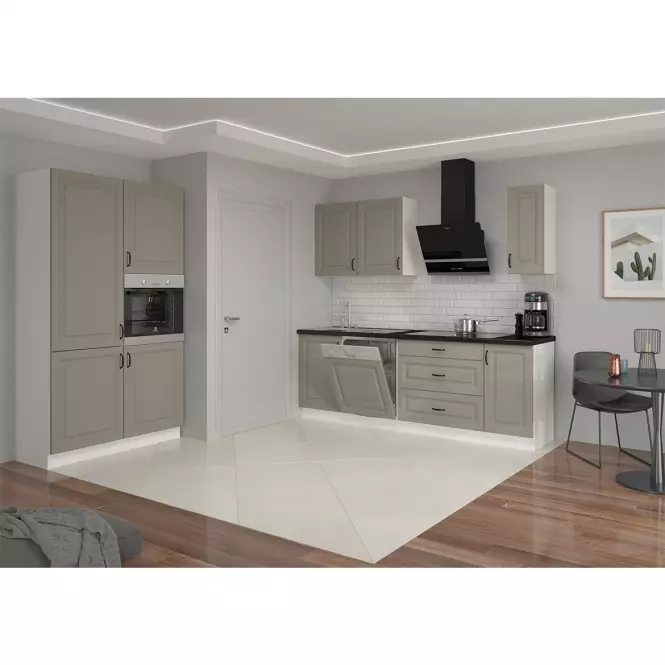 Kuchyňská Skříňka Stilo claygrey/bílá 30D cargo BB