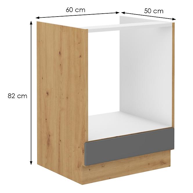 Kuchyňská Skříňka Stilo dustgrey/artisan 60DG BB,2