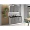 Kuchyňská Skříňka Stilo dustgrey/bílá 60DKS-210 3S 1F,4