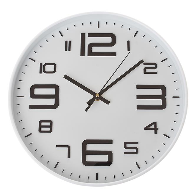 Plastové nástěnné hodiny PLO002 30.5x30.5x4.4 cm
