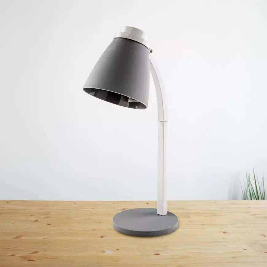 Stolní svítidlo Monic VO0792 ŠEDÁ MAX 15W LB1