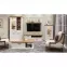 Tv Stolek Tara TV1K1F white/pacific walnut,6